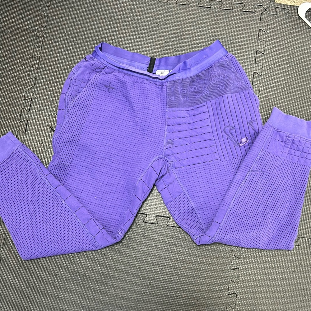 Rare Nike tech pack, purple sportswear sweatpants
